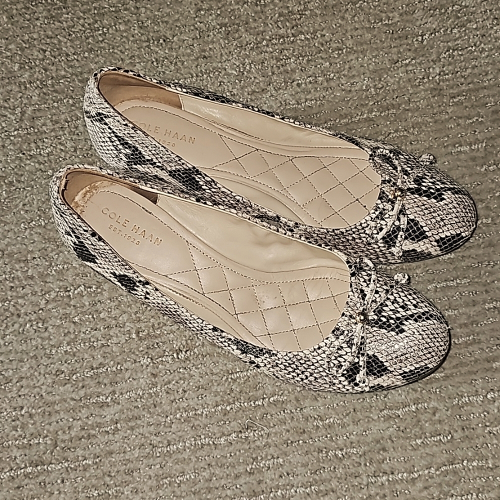 Cole Haan Grand.OS Python print wedge